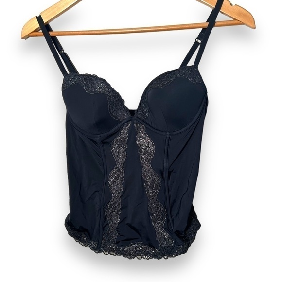 La Senza glitter corset S whimsigoth glam punk grunge - Picture 2 of 7